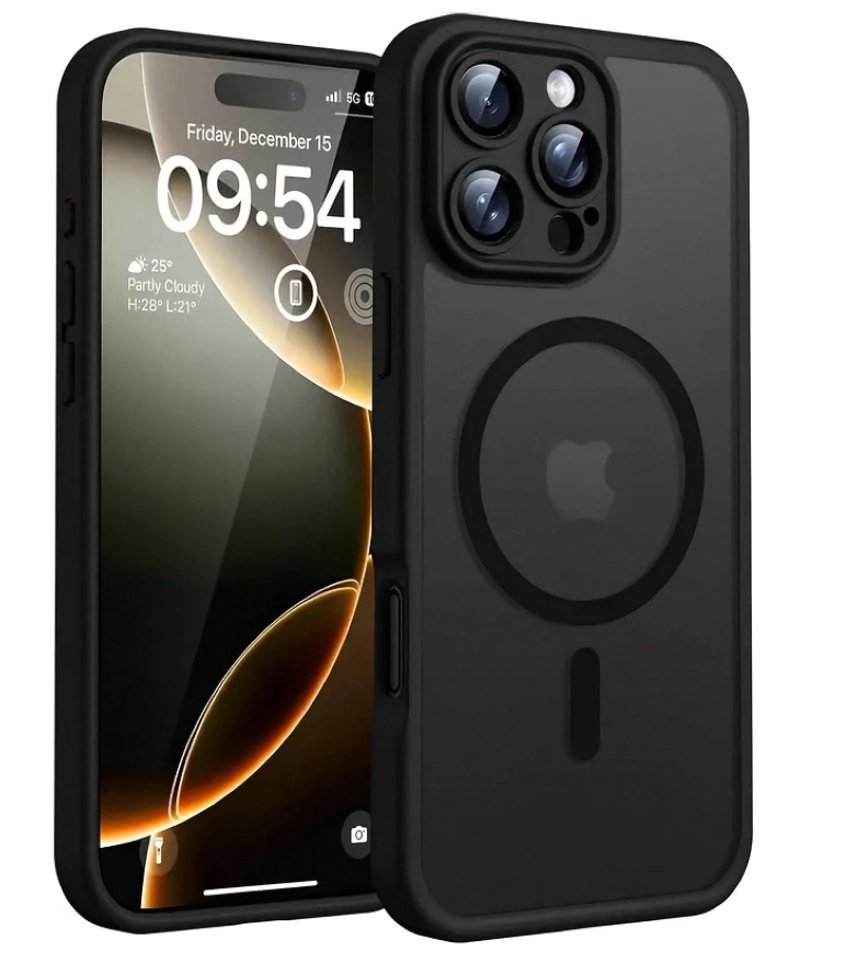 Luxury Magnetic Wireless Charging Phone Case.